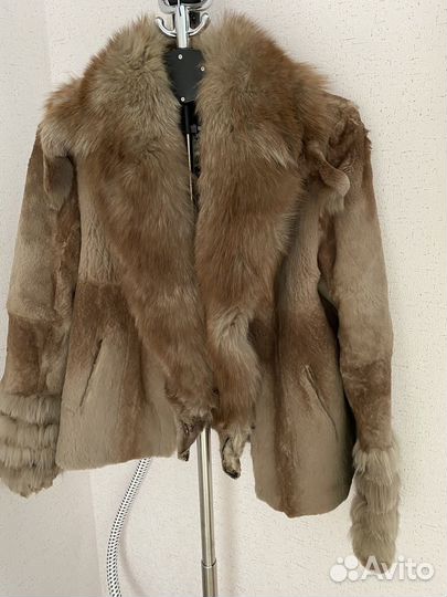 Полушубок натуральный мех