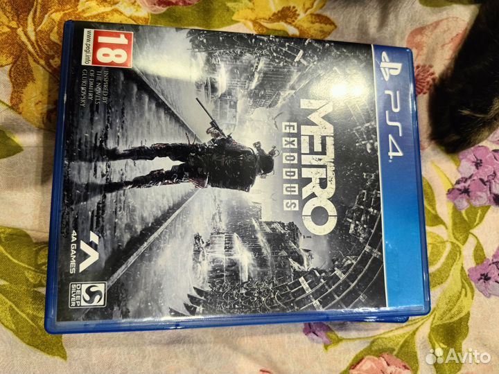 Диски на ps4 метро 1 и метро 2