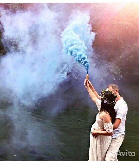 Гендер пати (дымовая шашка/цветной дым)