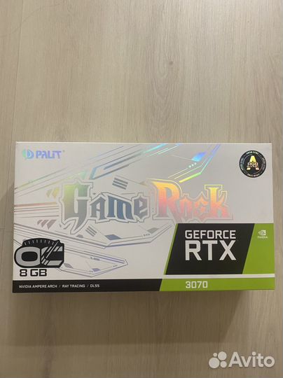 Видеокарта Palit GeForce RTX3070 GameRock OC 8gb