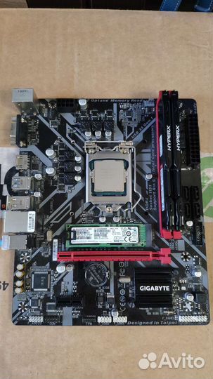 Gigabyte B360M H, i5 8600