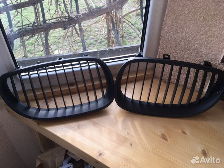 Решетка радиатора, ноздри бмв е60