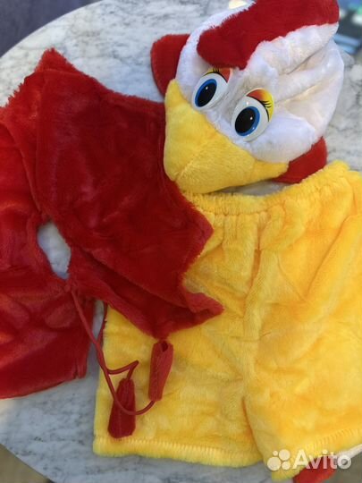 Карнаыалтный костюм петушок 116-122