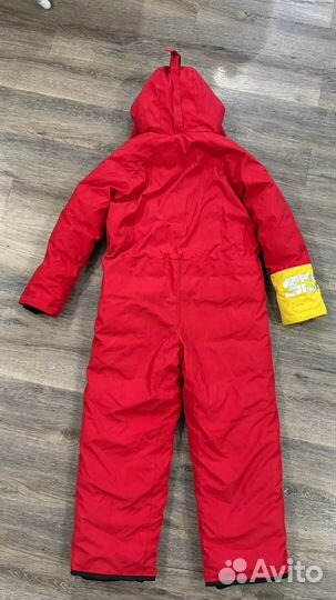 Зимний пуховый комбинезон bask junoFrost 146 красн