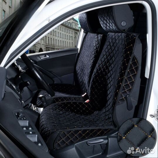 Накидки на сиденья, велюр