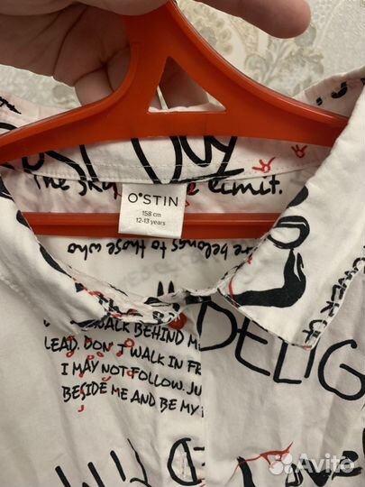 Рубашка на девочку