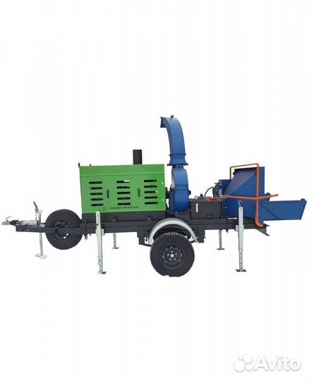 Измельчитель веток дерева двс 90лс, прм250г