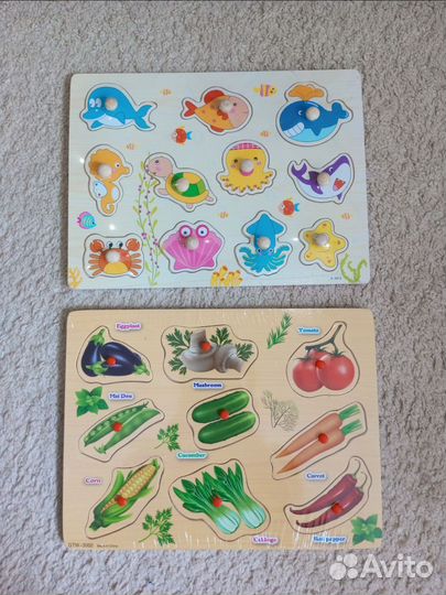 Деревянные пазлы