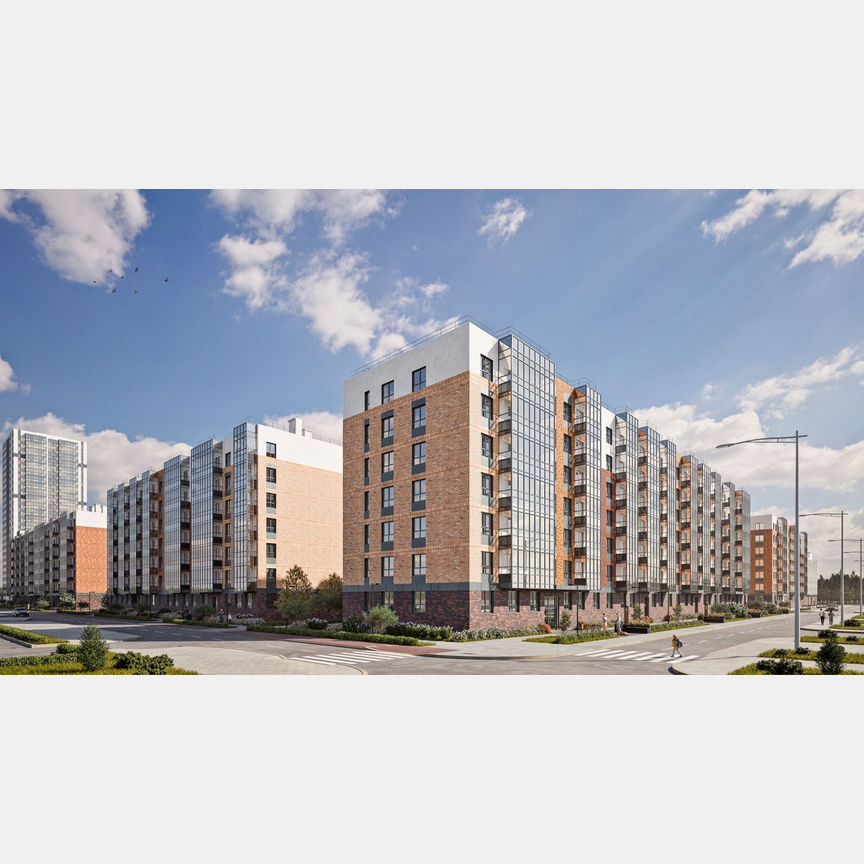 2-к. квартира, 58,3 м², 21/25 эт.