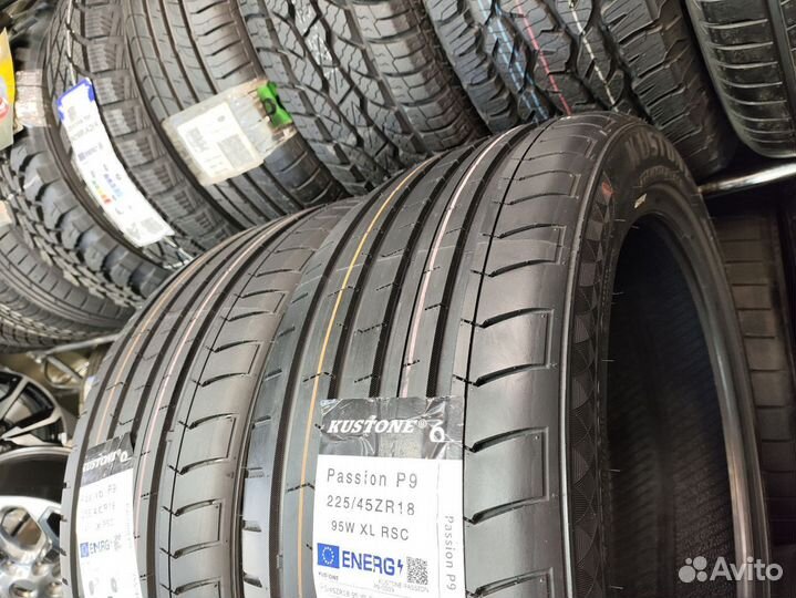 Kustone Passion P9 225/45 R18 и 255/40 R18 99W