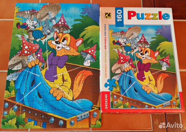 Пазлы-мозаика для детей старше 3лет