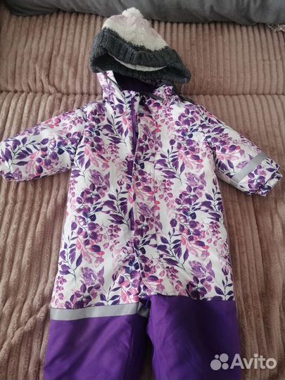 Зимний комбинезон для девочки