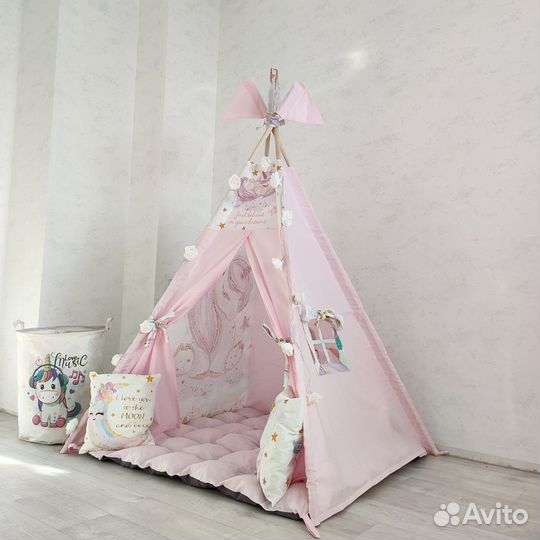 Вигвам детский, Палатка, шатер домик, новый