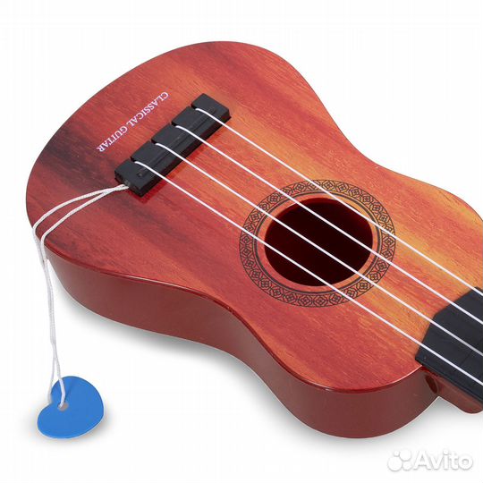 Игрушка музыкальная Гитара со струнами 41 см