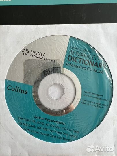 Collins cobuild advanced dictionary