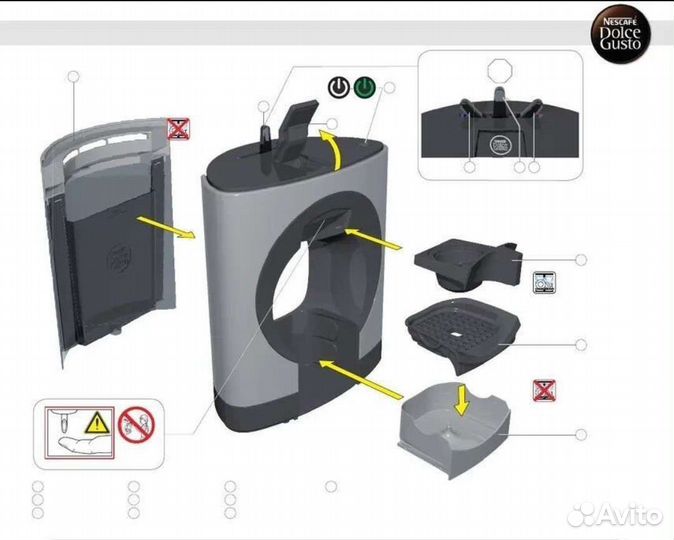 Капсульная кофемашина dolce gusto krups