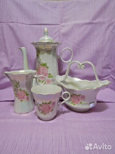 Предметы из кофейного сервиза (Коростень)