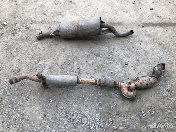 Выхлопная система Mitsubishi Montero Sport 1