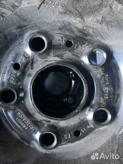 2 диска R16 5x112 5q0601027 Original VAG