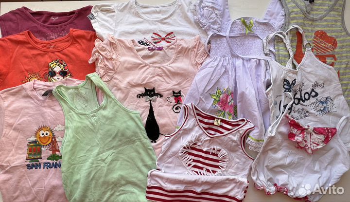 Вещи для девочки 122-128 см (7-8 лет), куртки