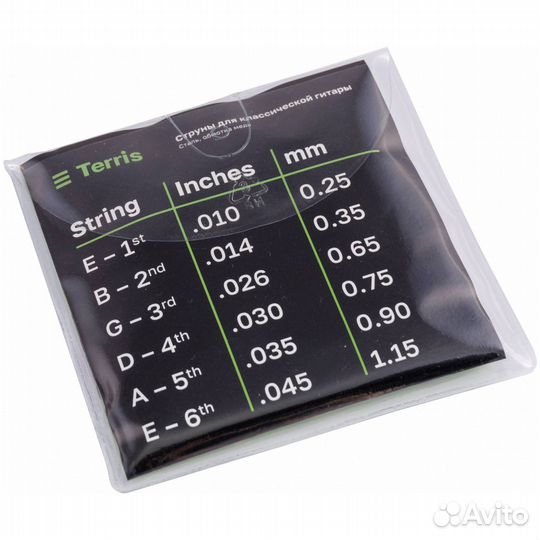 Акустическая гитара Terris TF-038 BK Starter Pack