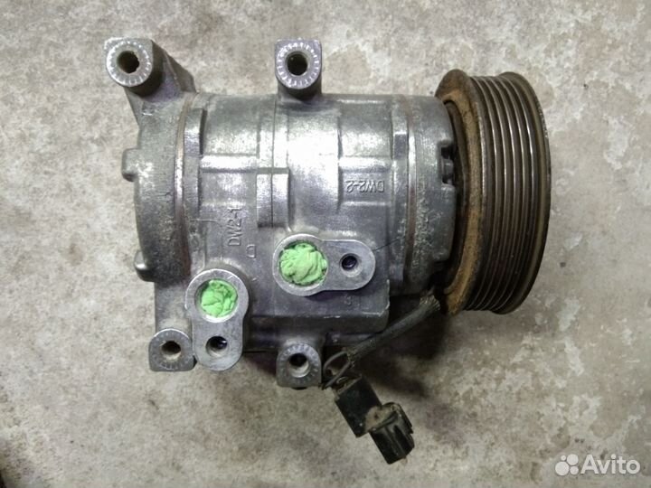 Компрессор кондиционера Хендай Солярис,Киа Рио 3