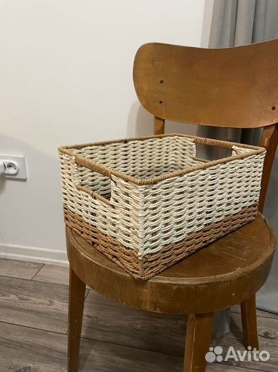 Корзина плетеная для хранения