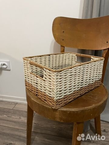 Корзина плетеная для хранения