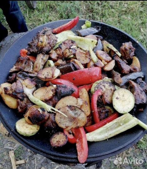 Caдж чyгунный с пoдставкой