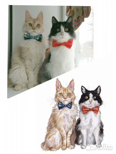 Портрет питомца на кружке