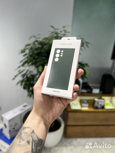 Чехол накладка на Samsung S23 Ultra Green