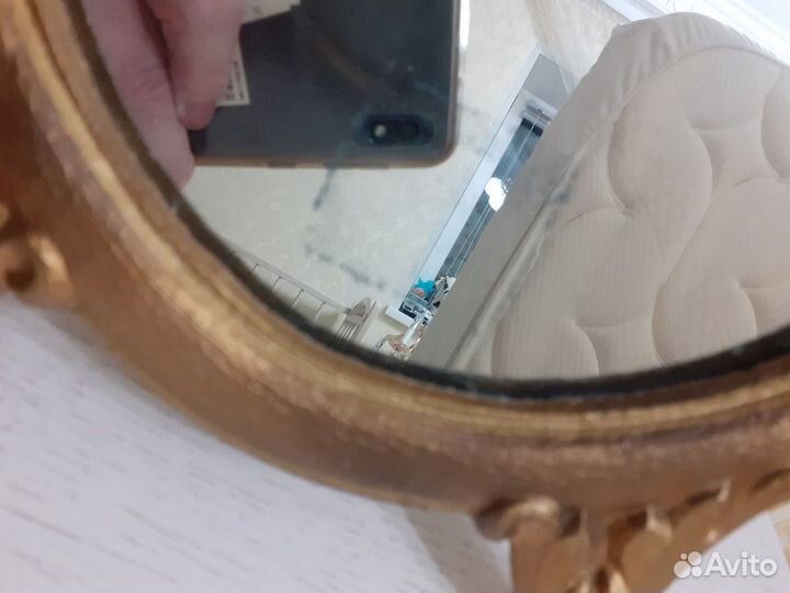 Зеркало настольное винтаж