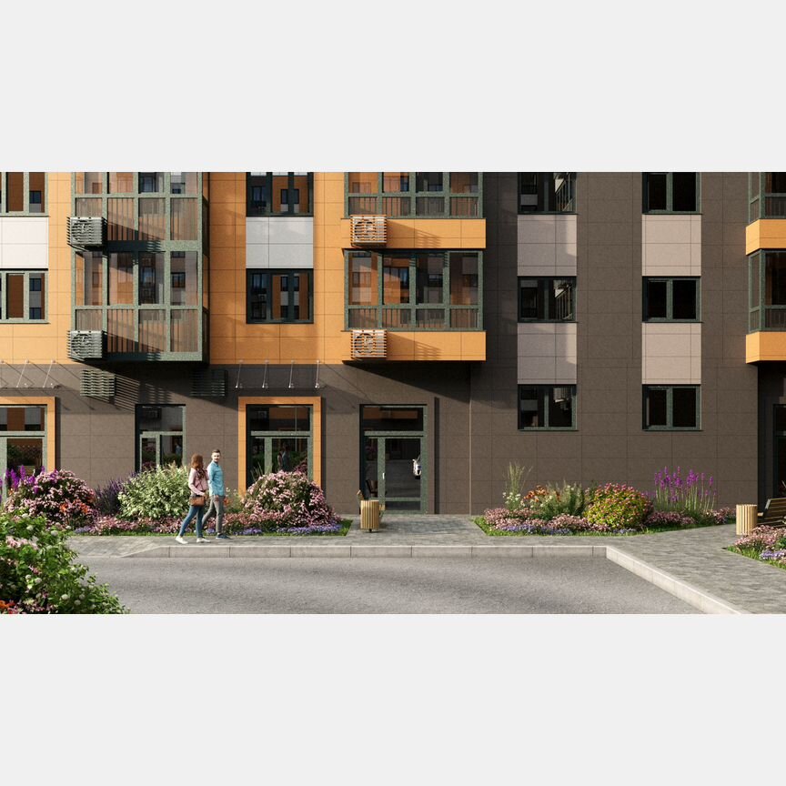 2-к. квартира, 67 м², 3/9 эт.