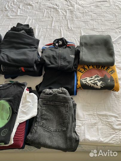 Вещи пакетом на мальчика 152 158