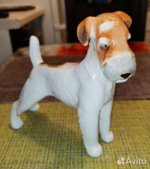 Статуэтка терьер, лфз СССР