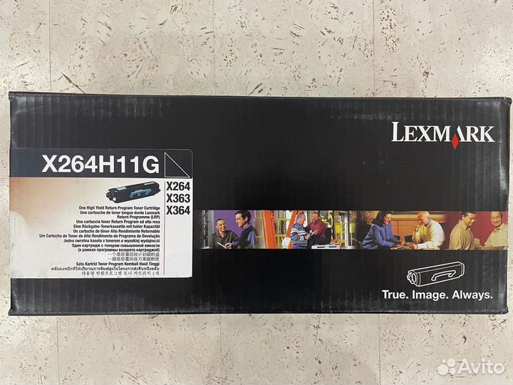 Картридж Lexmark X264H11G, черный