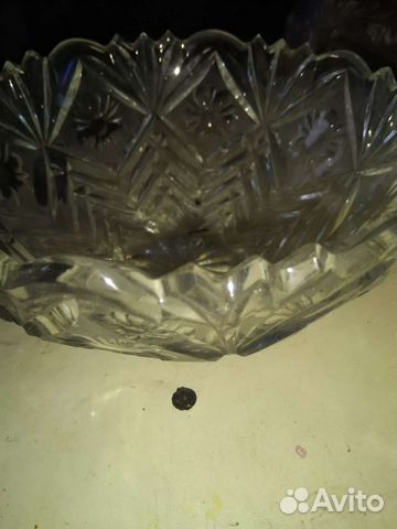 Хрустальная ваза