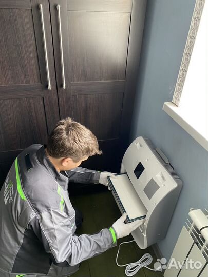 Продажа и установка приточных очистителей воздуха