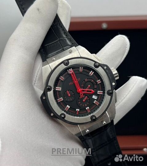 Брутальные мужские часы Hublot