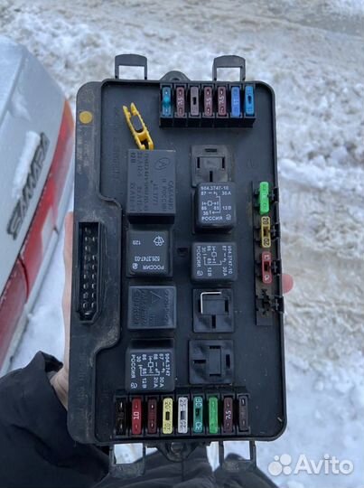 Блок предохранителей ваз