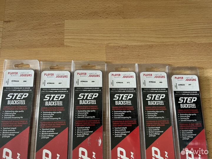 Лезвия для коньков Step black steel