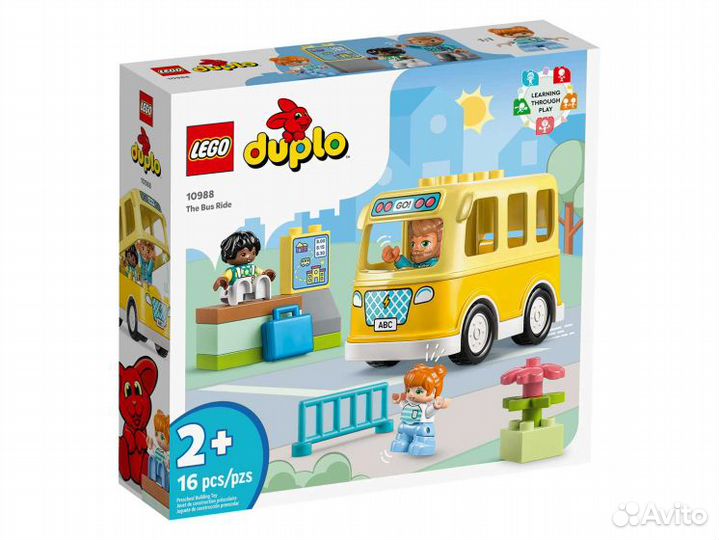 Lego duplo 10988 Поездка на автобусе