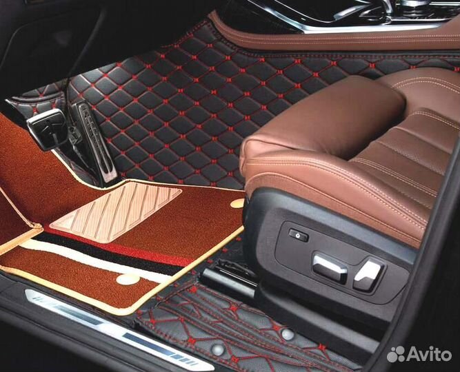 3D Коврики Toyota Prado 150 из Экокожи