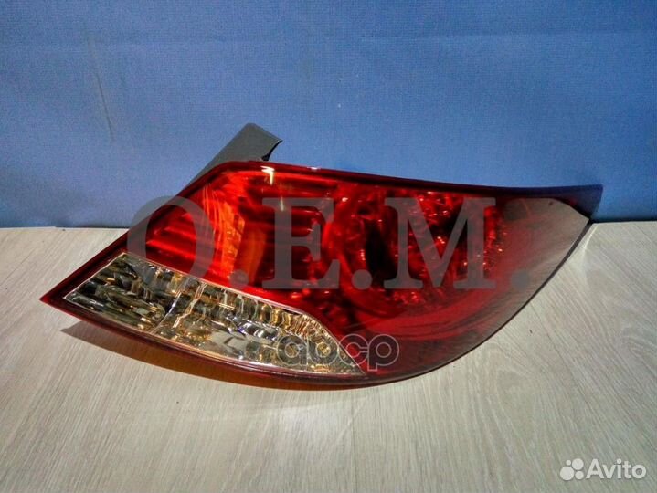 Фонарь правый Hyundai Solaris 1 седан, 2011-201