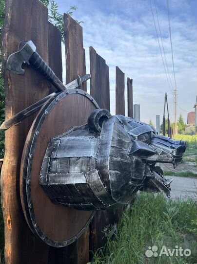 Макет головы медведя