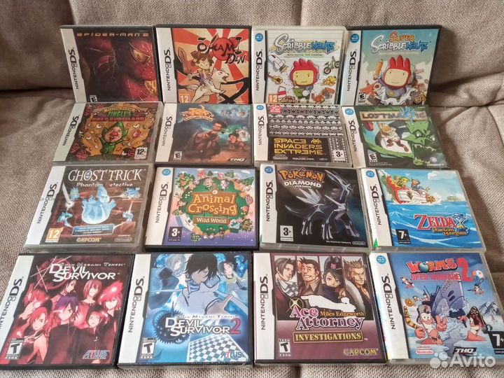 Хиты и редкие для ds\3ds (в пленке и без)