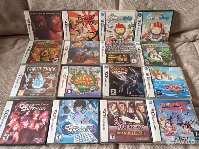 Хиты и редкие для ds\3ds (в пленке и без)