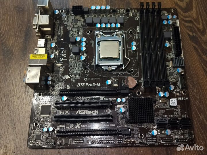 Asrock b75 pro3-m 1155 сокет