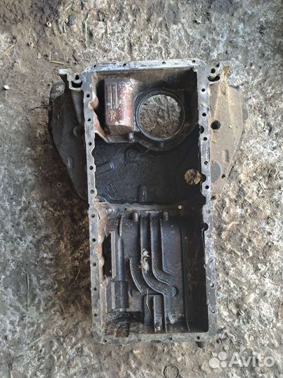 Поддон двигателя на BMW E65 E66