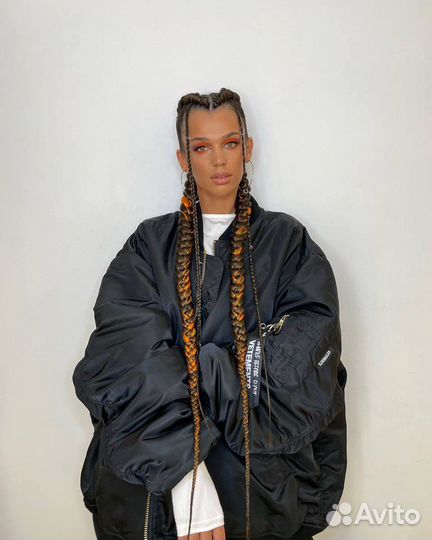 Афрохвост, боксерские косы, брейды, афрокосы